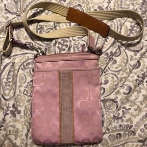Pink Coach Crossbody